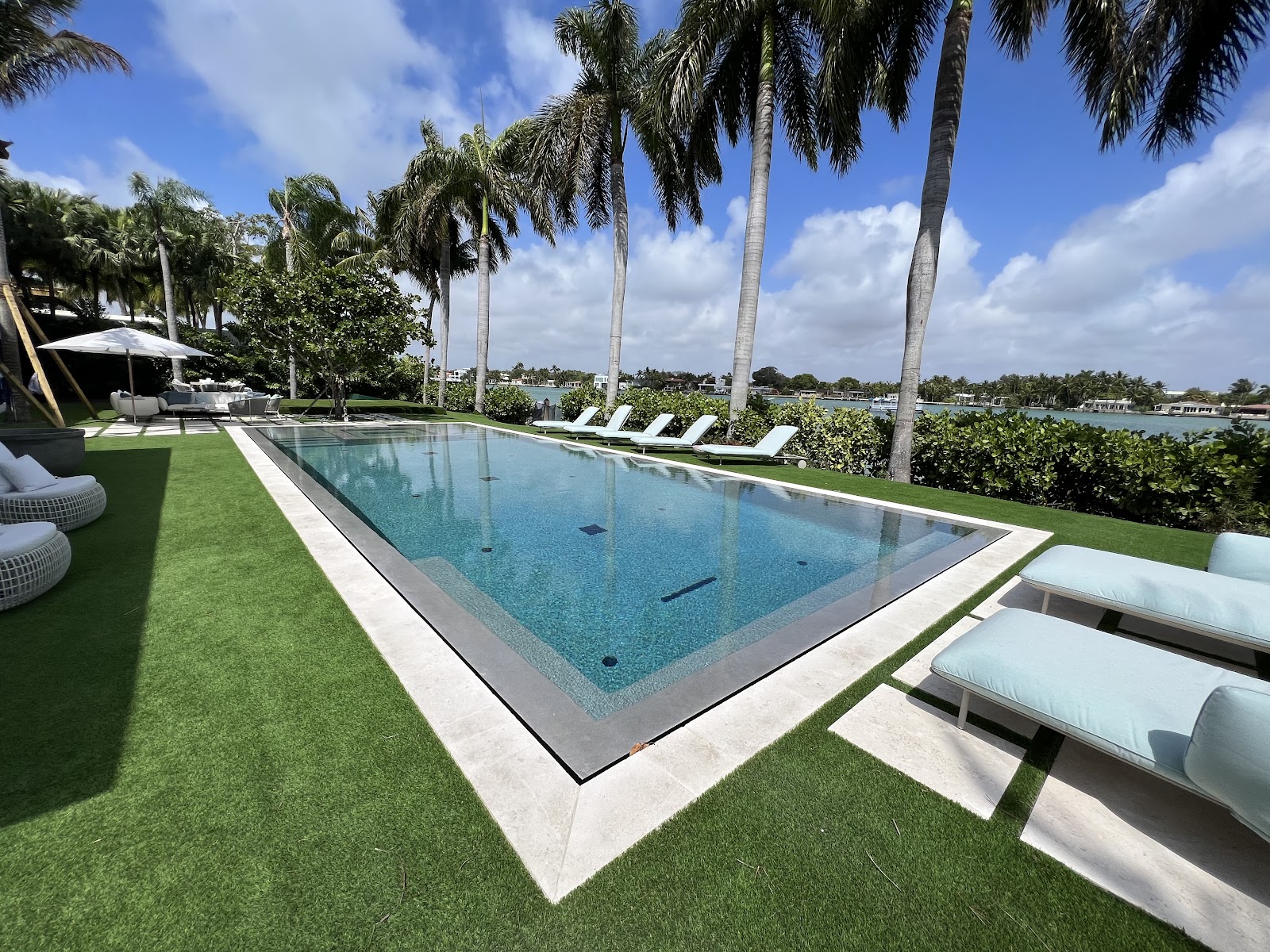 Pool after resurfacing